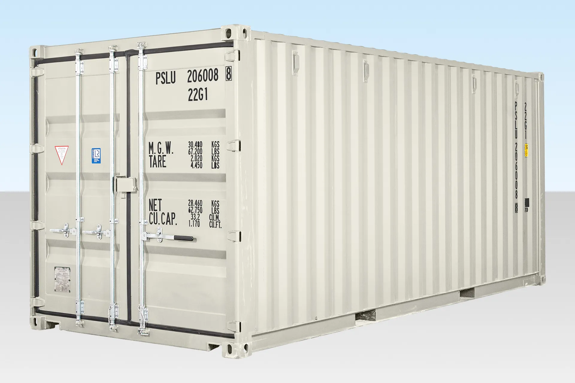 1008-SALE-20FT-STD-ONE-TRIP-RAL-9003