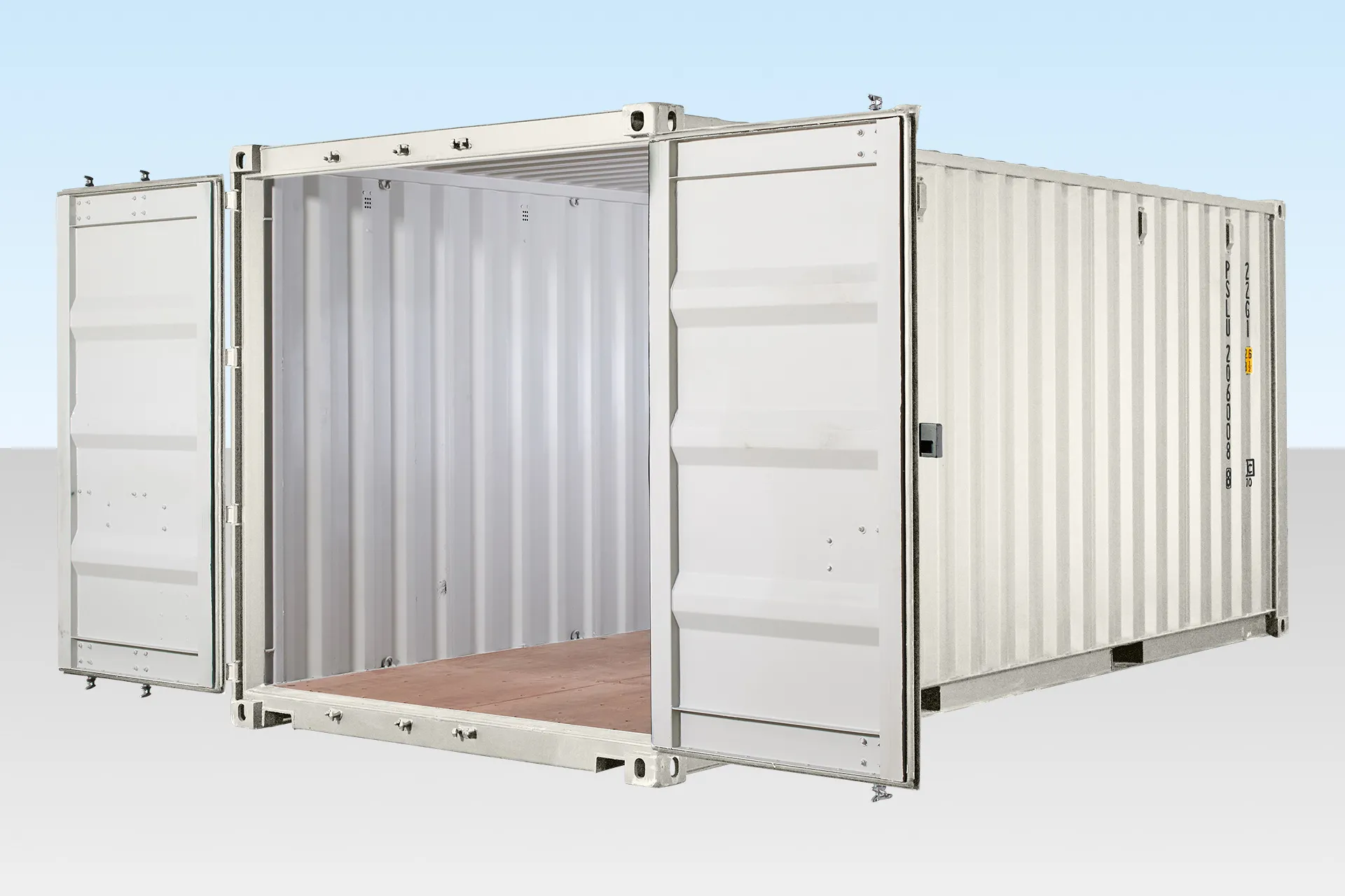 1008-SALE-20FT-STD-ONE-TRIP-RAL-9003-open